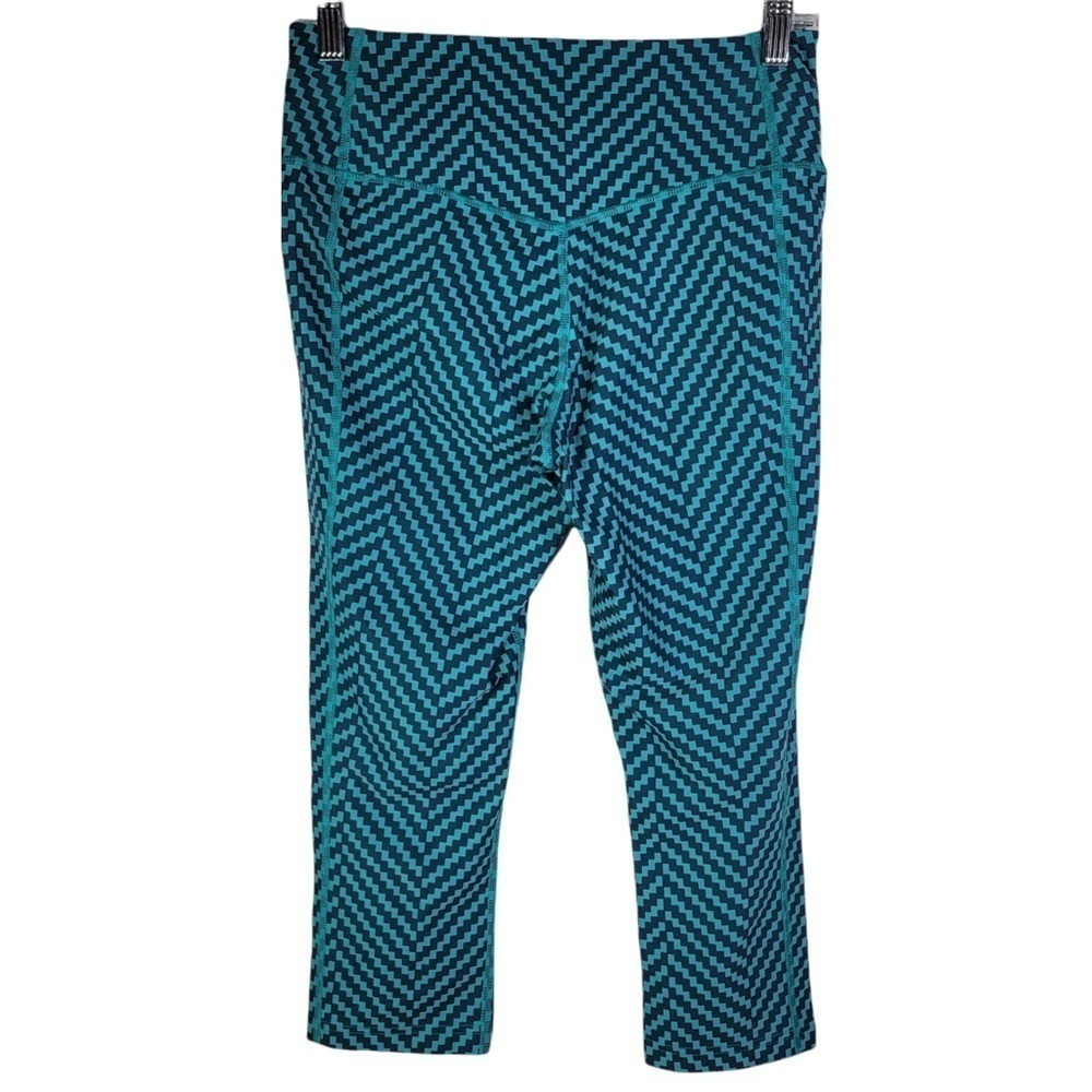 Nike Dri-Fit Legend 2.0 Training Zigzag Capri Leggings Womens Small 614291-383 - Picture 3 of 8